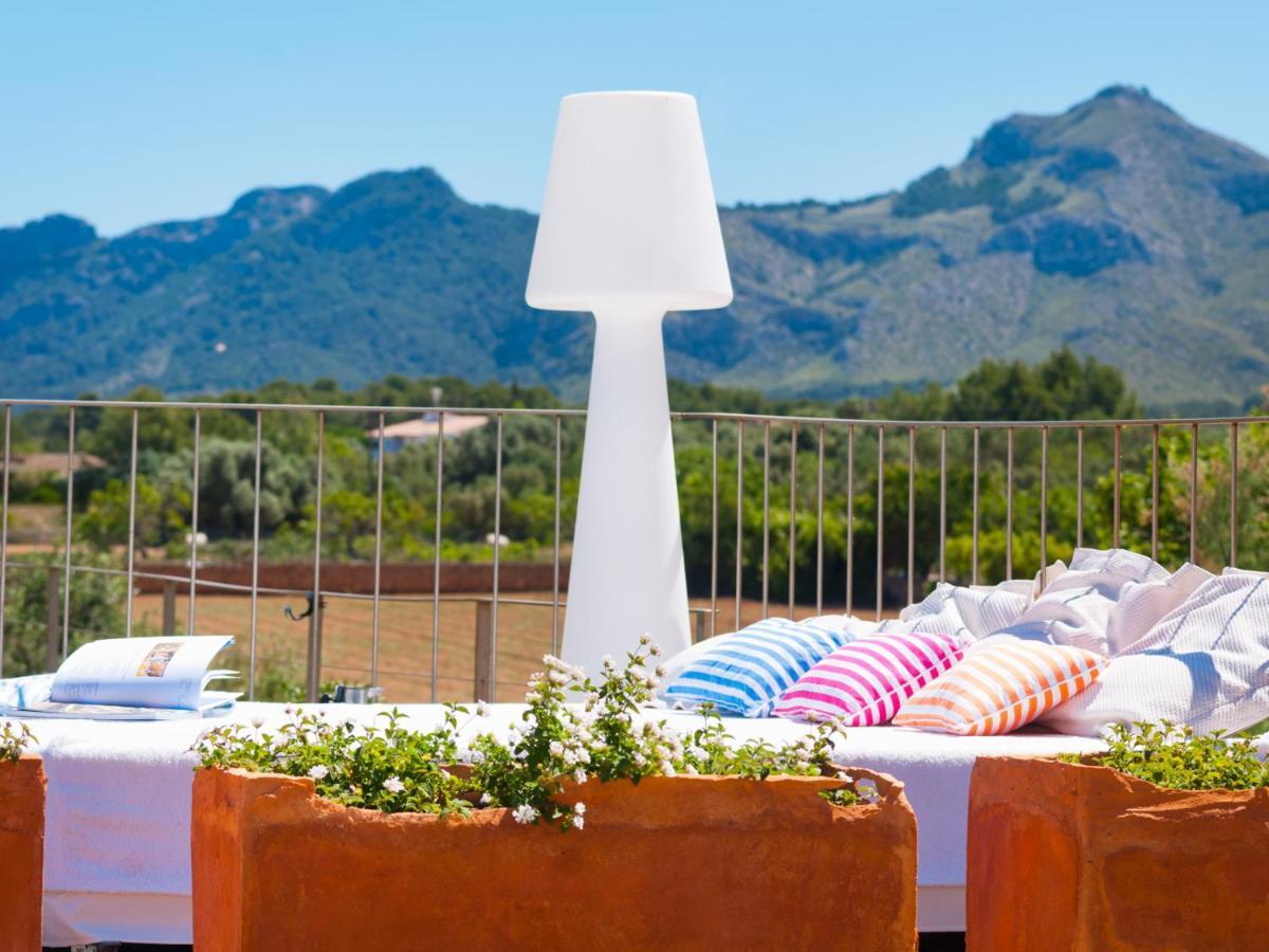 Villa Barcares Petit, Piscina, Jardines Junto A Playa En Alcudia Exterior photo