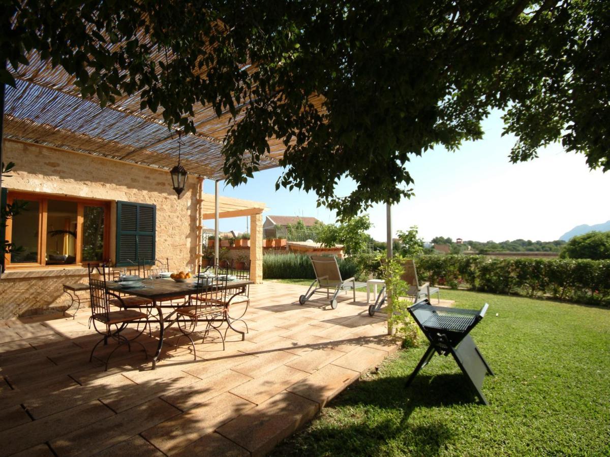 Villa Barcares Petit, Piscina, Jardines Junto A Playa En Alcudia Exterior photo