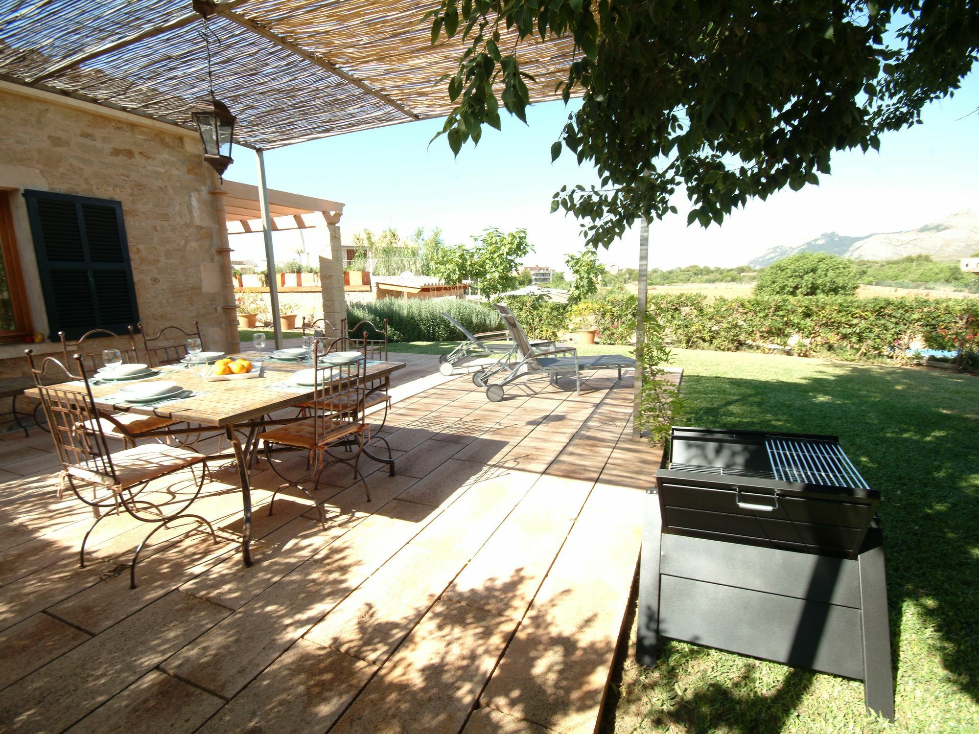 Villa Barcares Petit, Piscina, Jardines Junto A Playa En Alcudia Exterior photo